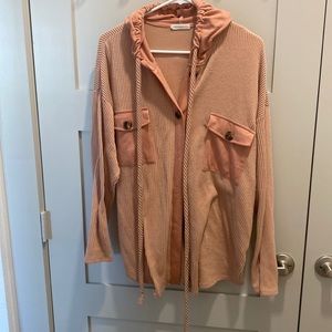 Textured shacket (from Madison and Mallory)